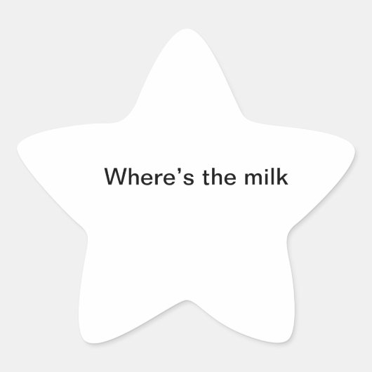 ラクエルエバンステッカー 星シール (正面)