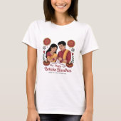ラクシャバンダンの女性用基本Tシャツ Tシャツ (正面)