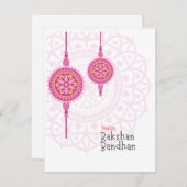 ラクシャバンダンホリデーカード シーズンカード (正面/裏面)