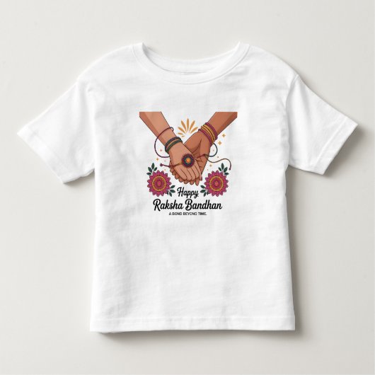 ラクシャバンダン 赤ちゃん用 細身のジェーシィTシャツ トドラーTシャツ (正面)