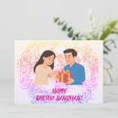 ラクシャ・バンハンあいさつカード シーズンカード (スタンド正面)