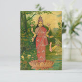 ラクシュミバイラジャラヴィヴァルマ サンキューカード (スタンド正面)