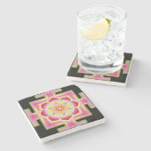 ラクシュミヤントラストーンコースター ストーンコースター (横)