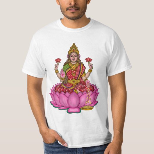 ラクシュミー女神Tシャツ Tシャツ (正面)