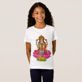 ラクシュミー女神Tシャツ Tシャツ (正面フル)