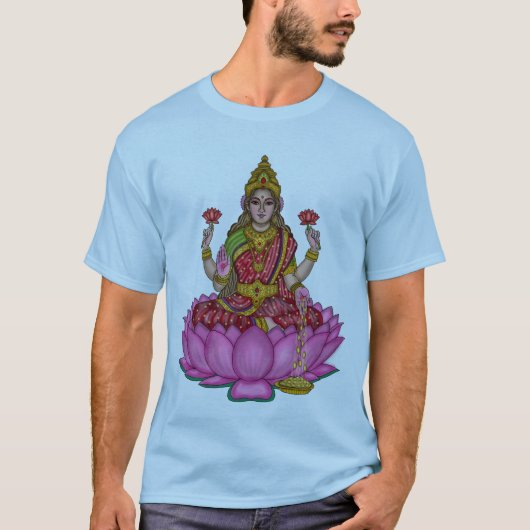 ラクシュミー女神Tシャツ Tシャツ (正面)