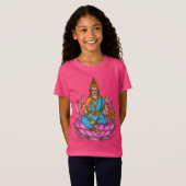ラクシュミー女神Tシャツ Tシャツ (正面フル)