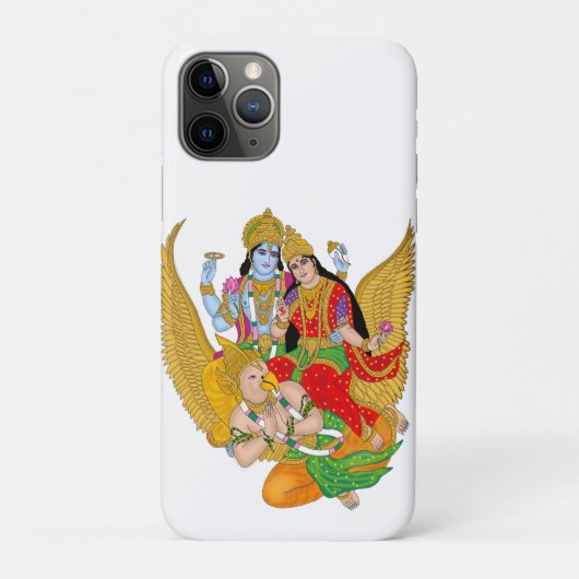ラクシュミー・ナーラヤーン フォンカバー - 精神的な保護 Case-Mate iPhoneケース (裏)