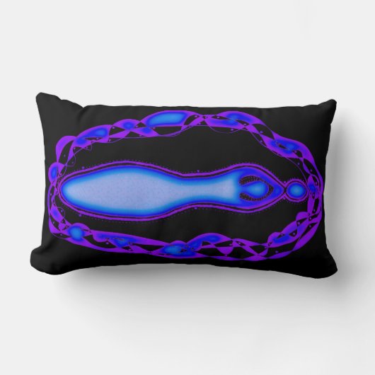 ラクシュミ女神ヨニ ランバークッション (正面)