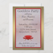 ラクシュミ1896 招待状 (裏面)