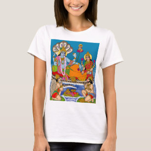 ラクシュミ・ナーラヤンTシャツ Tシャツ