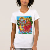 ラクシュミ・ナーラヤーンTシャツ Tシャツ (正面)