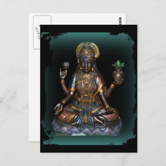 ラクシュミ ポストカード (正面/裏面)