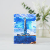 ラクタセンター,ラータ,サンクトペテルブルク/ロシア。 ポストカード (スタンド正面)