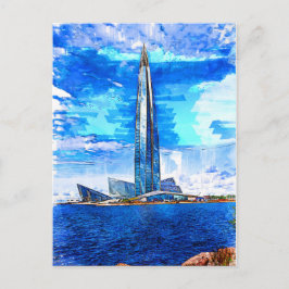 ラクタセンター，ラータ，サンクトペテルブルク/ロシア。 ポストカード