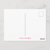 ラクダおもしろい動物 ポストカード (裏面)