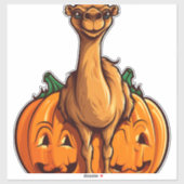 ラクダかぼちゃ怠惰なハローウィンパーティ衣装キッズ シール (シート)
