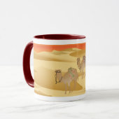ラクダが付いているマグ マグカップ (正面左)
