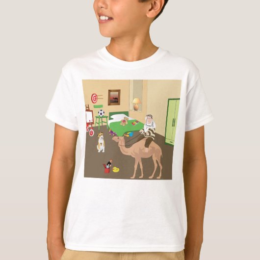 ラクダが大好き Tシャツ (正面)