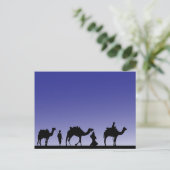 ラクダと共に旅する三人の賢者 ポストカード (スタンド正面)