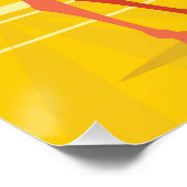 ラクダのイラストレーション ポスター (コーナー)