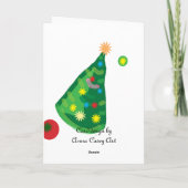 ラクダのクリスマスカードまたは招待状 シーズンカード (裏面)