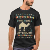 ラクダのクリスマス Tシャツ (正面)