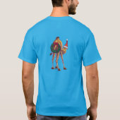 ラクダのクリスマス Tシャツ (裏面)
