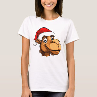 ラクダのサンタクロース Tシャツ