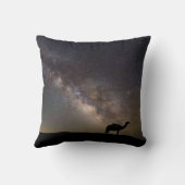 ラクダのシルエットおよびMilkyway クッション (裏面)