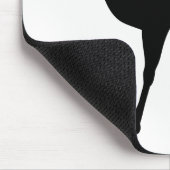 ラクダのシルエット マウスパッド (コーナー)