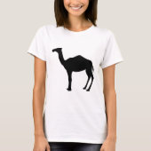 ラクダのシルエット Tシャツ (正面)