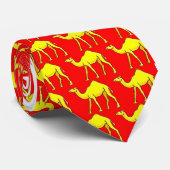 ラクダのディーノのタイ ネクタイ (ロール)