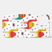 ラクダのパターンのフラットカラーデザイン Case-Mate iPhoneケース (裏面 (横))