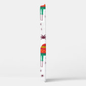 ラクダのパターンのフラットカラーデザイン Case-Mate iPhoneケース (裏面 / 右)