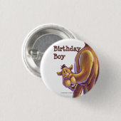 ラクダのパーティーの中心 缶バッジ (正面&裏面)