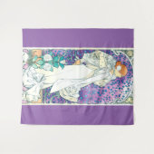 ラクダのレディーアルフォンスミュシャ タペストリー (正面(横))