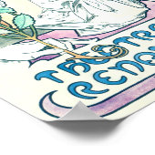 ラクダのレディーアルフォンスミュシャ ポスター (角)