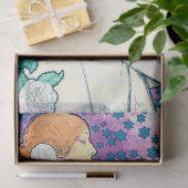 ラクダのレディーアルフォンスミュシャ 薄葉紙 (ギフト)