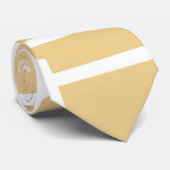 ラクダのレトロのモダンで白い長方形 ネクタイ (ロール)