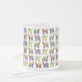 "ラクダのロット"は-すべてのスタイルを襲います フロストグラスマグカップ (中央)