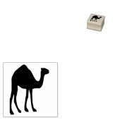 ラクダのワンハンプ砂漠シルエット暑い気候 ラバースタンプ (押印)