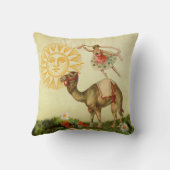 ラクダのヴィンテージのダンサー クッション (裏面)