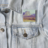 ラクダの列車、Condessi、シナイ山1848年 缶バッジ (インサイチュ)