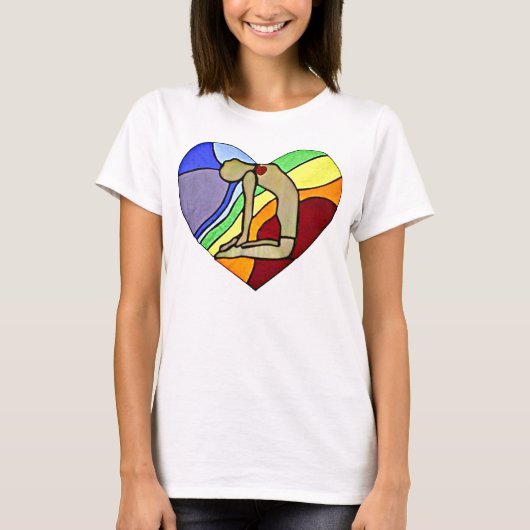 ラクダの姿勢のTシャツ Tシャツ (正面)