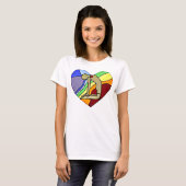 ラクダの姿勢のTシャツ Tシャツ (正面フル)