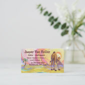 ラクダの文房具 名刺 (スタンド正面)