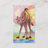 ラクダの文房具 名刺 (裏面)