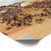 ラクダの海 – 1911ヴィンテージカラーフォトポスター ポスター (角)