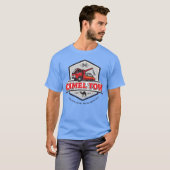 ラクダの牽引会社 Tシャツ (正面フル)